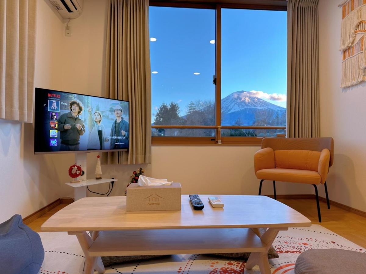 ヴィラ山間堂 Mt.Fuji view BBQ Bonfire AnnoVillas Sankando Fujikawaguchiko Exterior foto