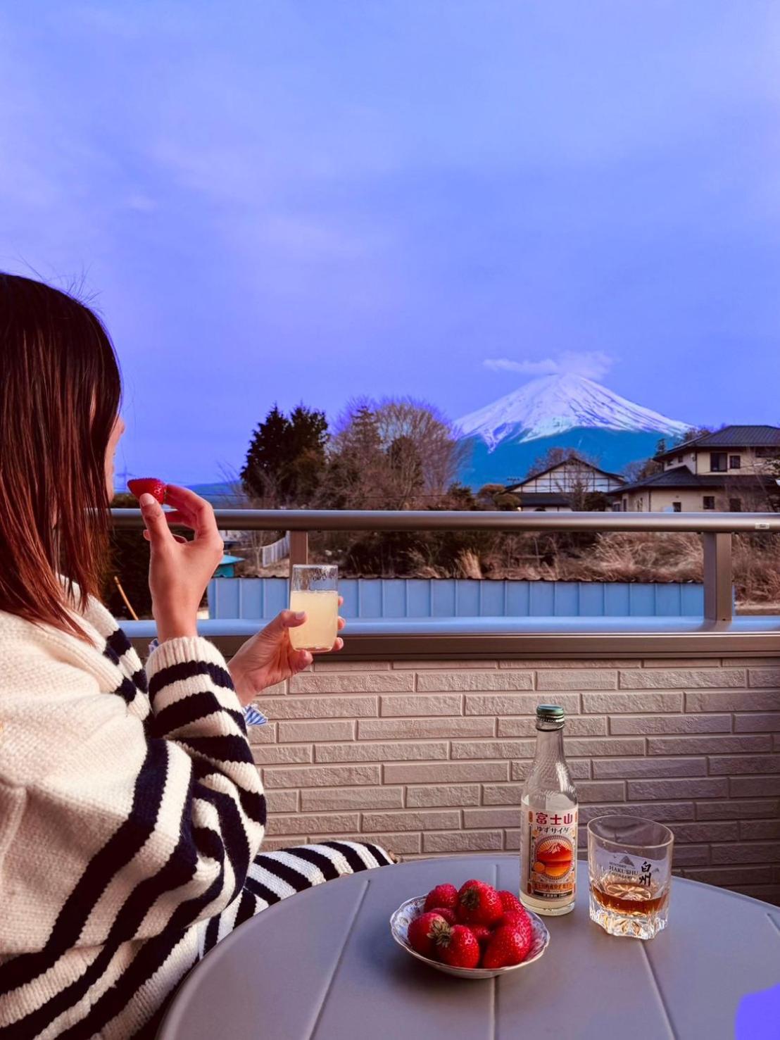 ヴィラ山間堂 Mt.Fuji view BBQ Bonfire AnnoVillas Sankando Fujikawaguchiko Exterior foto
